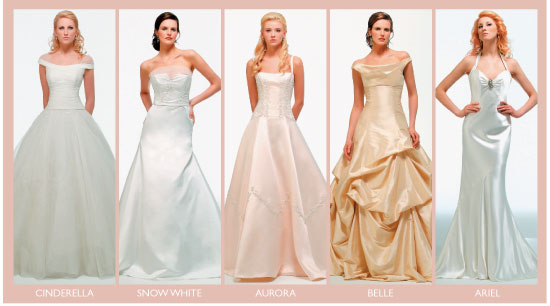  that can afford it can wear a wedding dress just like a Disney princess